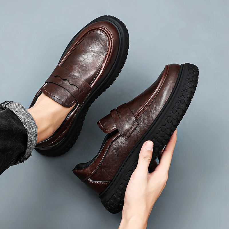 Men'S Shoes Business Casual - Novos Mocassins Masculinos 2026 de Couro