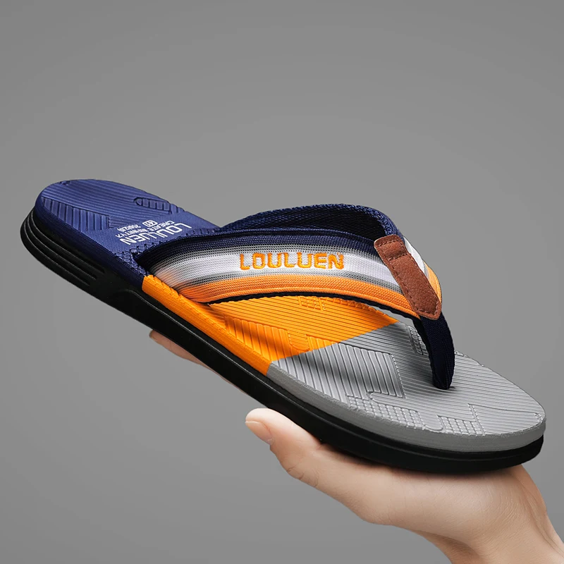Men'S Shoes Business Casual - Chinelo Masculino de Verão 2026, Chinelo