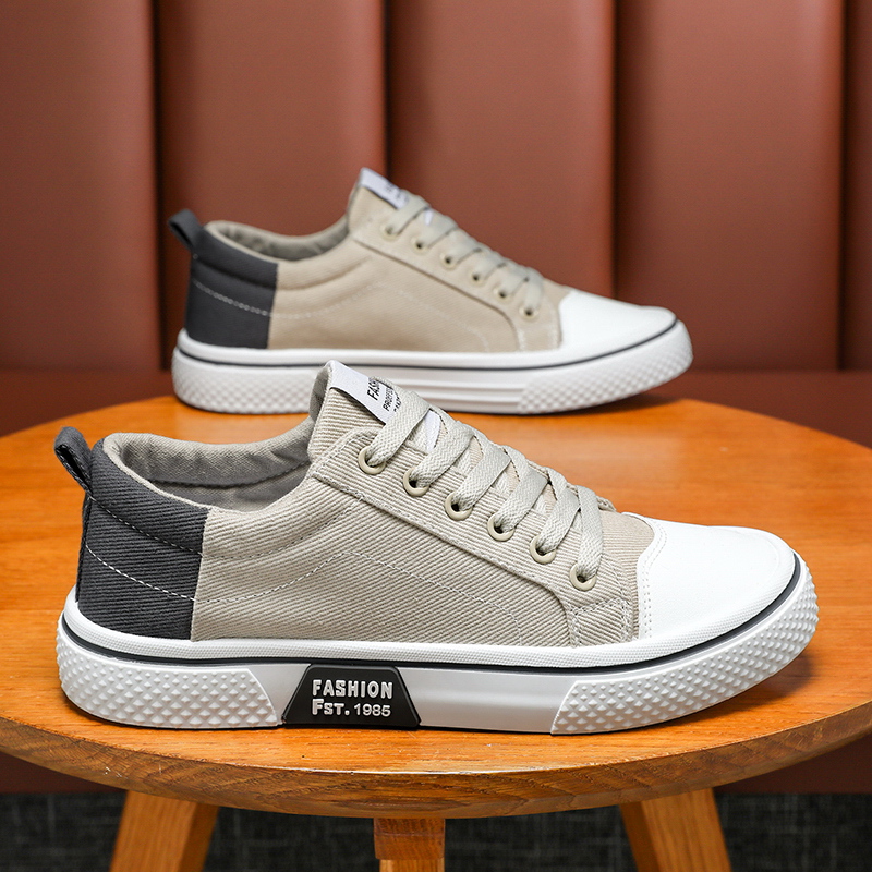 Men'S Shoes Business Casual - Tênis Clássicos de Lona para Homens,