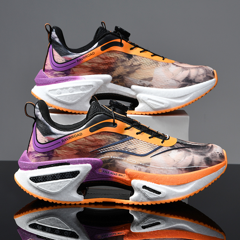 Men'S Shoes Professional - Tênis de Corrida Elástico para Homens,
