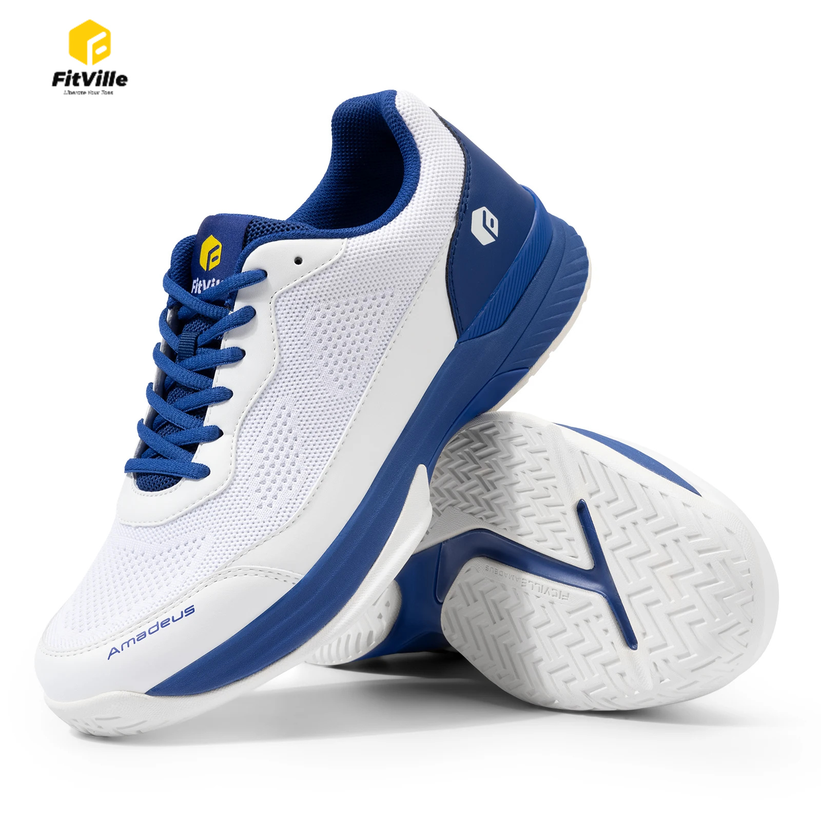 Men'S Shoes Professional - Fitville tênis masculino versão ampla 2e