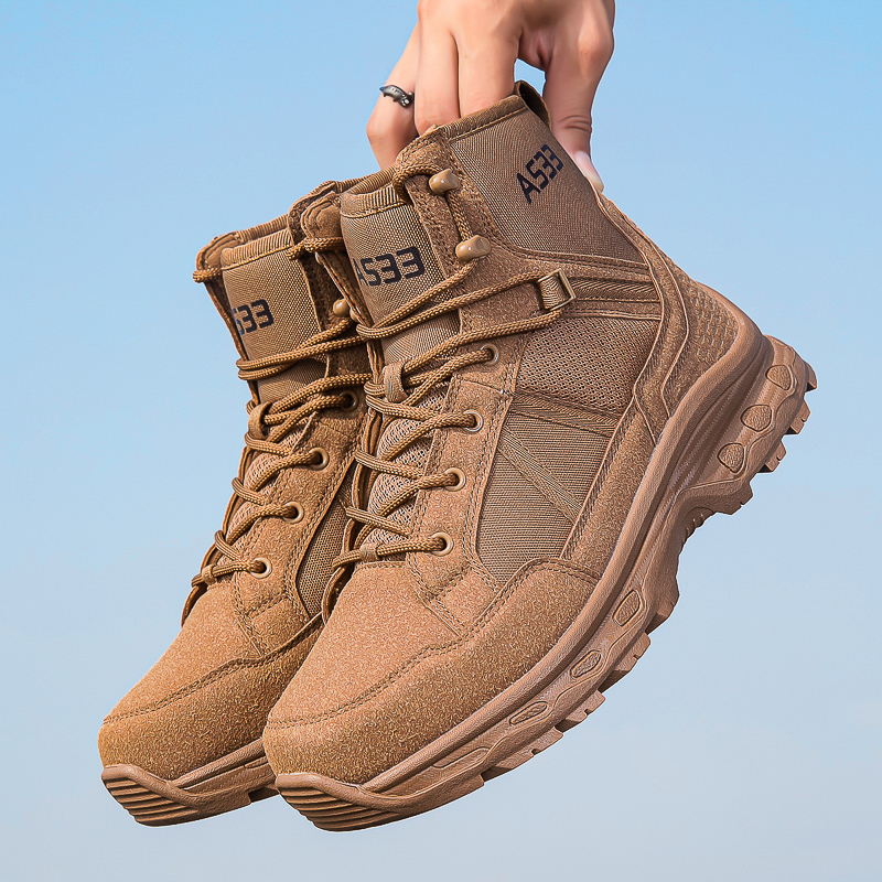 Men'S Shoes Zipper - Botas táticas militares masculinas botas militares