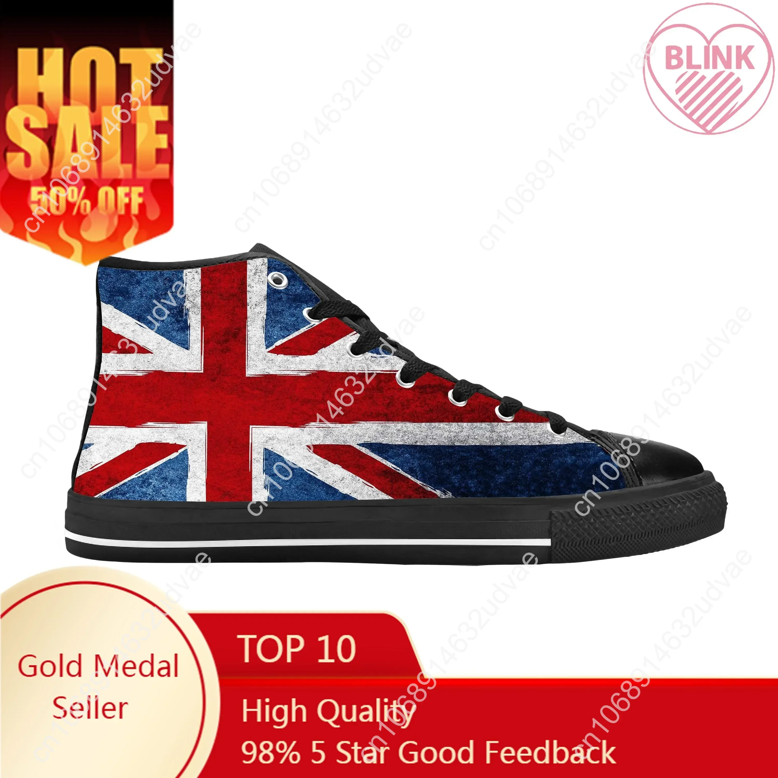 Men Shoes Uk - Reino Unido, Inglaterra, bandeira britânica, Union