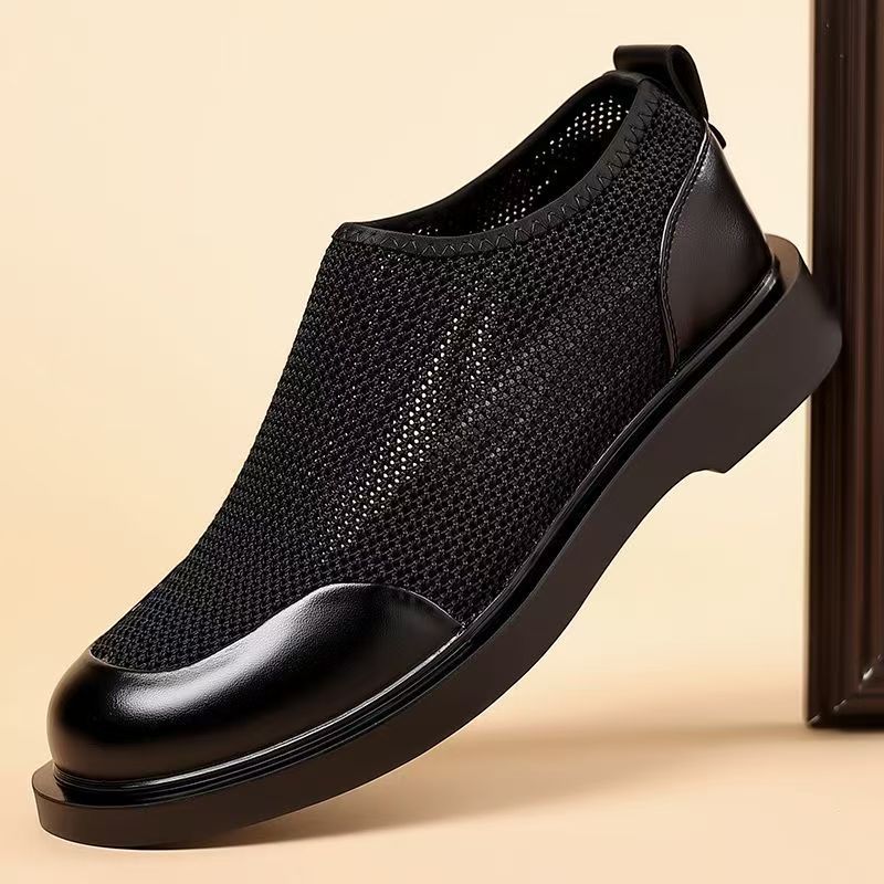 Men Shoes Uk - Novos Sapatos de Couro Casuais Masculinos