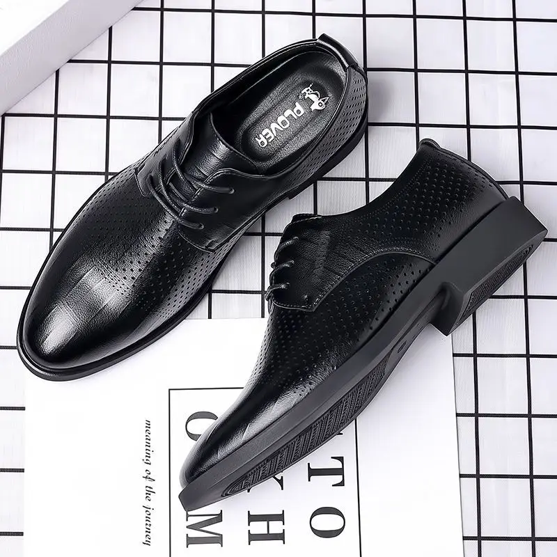 Men Shoes Clearance - Oxfords sapatos de escritório masculino formal