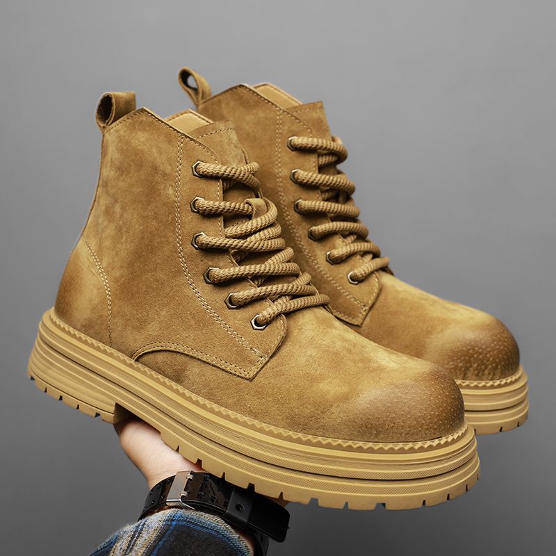 Men'S Shoes For Work - Botas de cano alto masculinas de