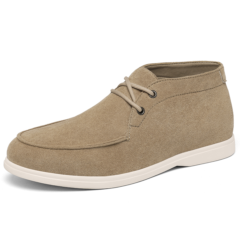 Men'S Shoes Business Casual - Botas Chukka clássicas de couro de