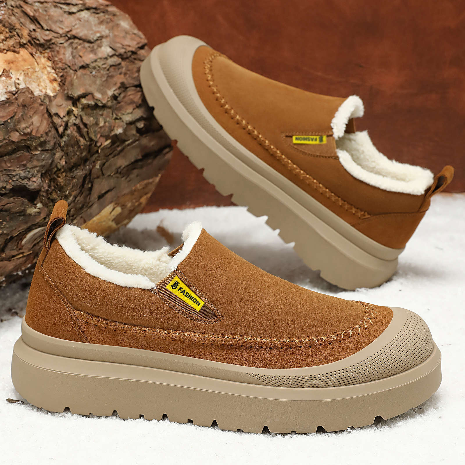 Men'S Shoes With Height Increase - Botas de Inverno Masculinas de Cano