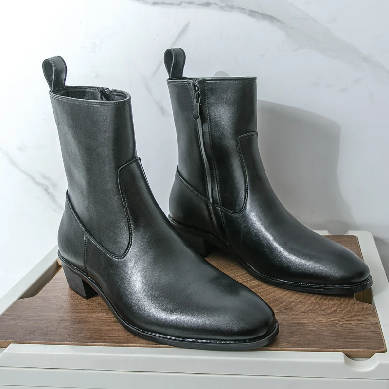 Clássico confortável botas de  - Men'S Shoes Business Casual avaliação e preço