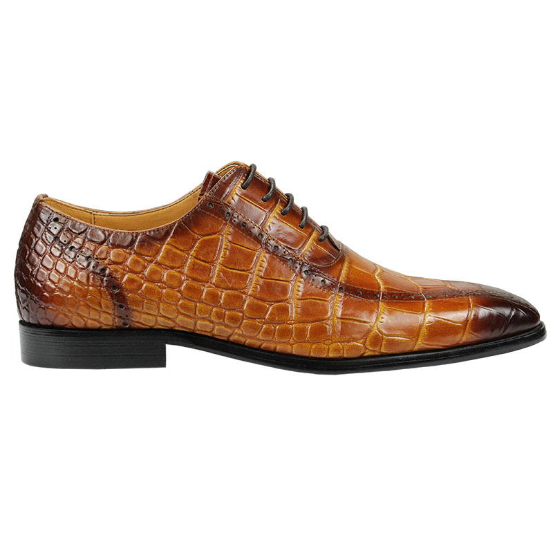 Sapatos masculinos de couro de - Men Shoes Yellow avaliação e preço