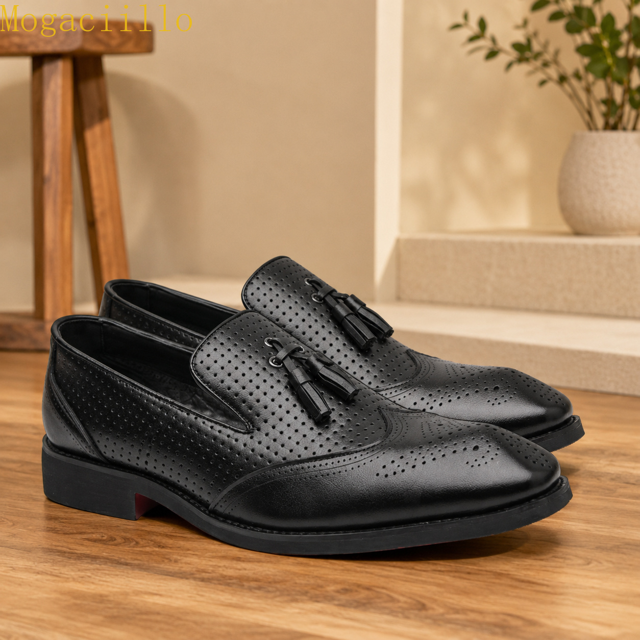 Sapatos Casuais de Couro Mascu - Men Shoes Red avaliação e preço