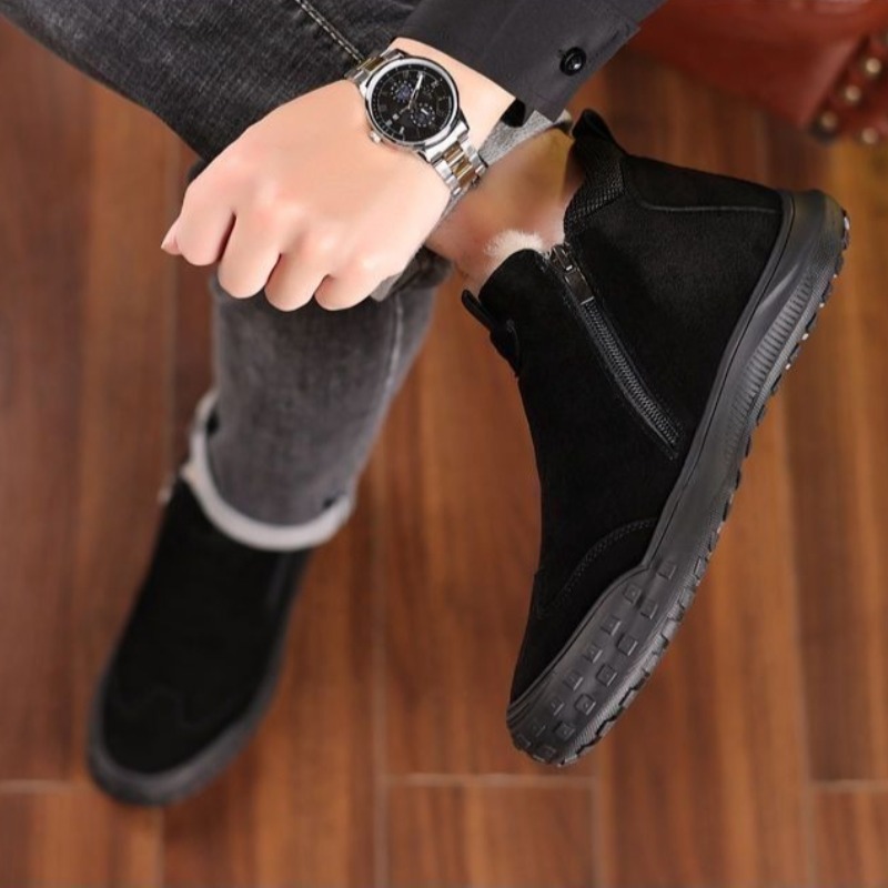 Sapatos masculinos de inverno, - Men Shoes Loafers avaliação e preço