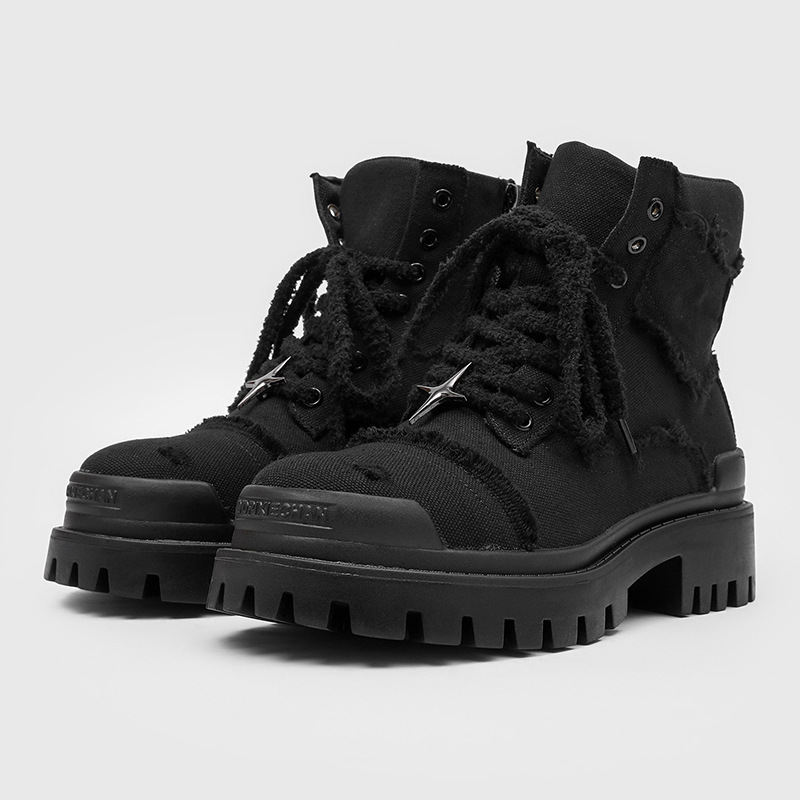 Botas de Plataforma Masculinas - Men'S Shoes For Work avaliação e preço
