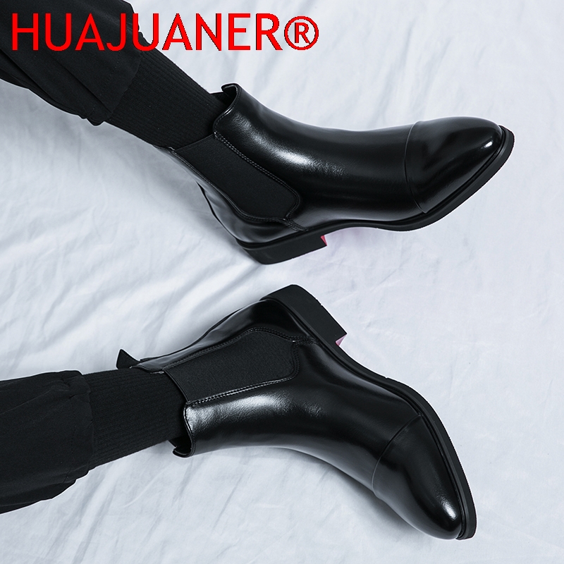 Estilo britânico masculino pre - Men Shoes Red avaliação e preço