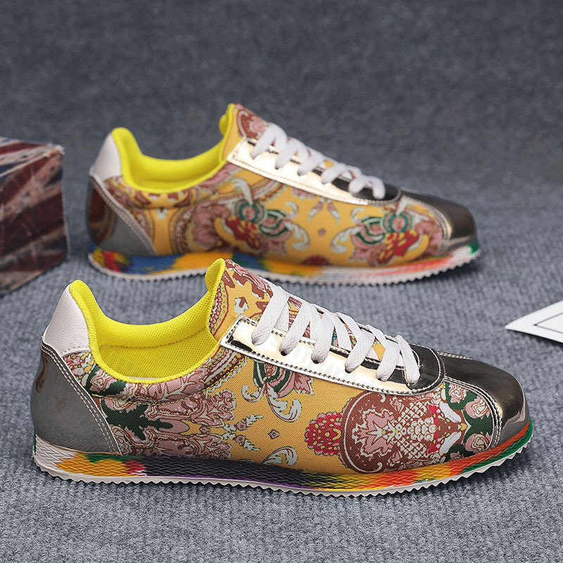 Sapatos casuais masculinos nov - Men Shoes Yellow avaliação e preço
