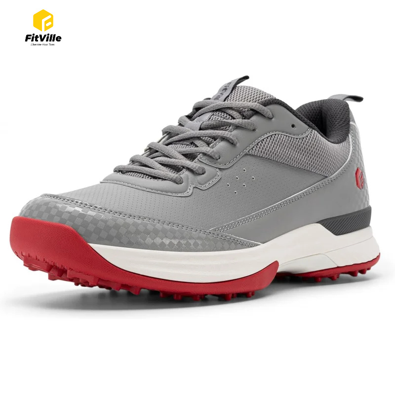 Sapatos de Golfe FitVille Wide - Men'S Shoes Professional avaliação e preço