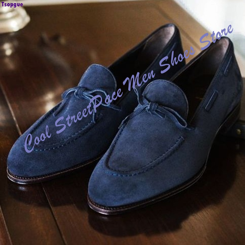 Mocassins Casuais de Negócios  - Men'S Shoes Navy Blue avaliação e preço