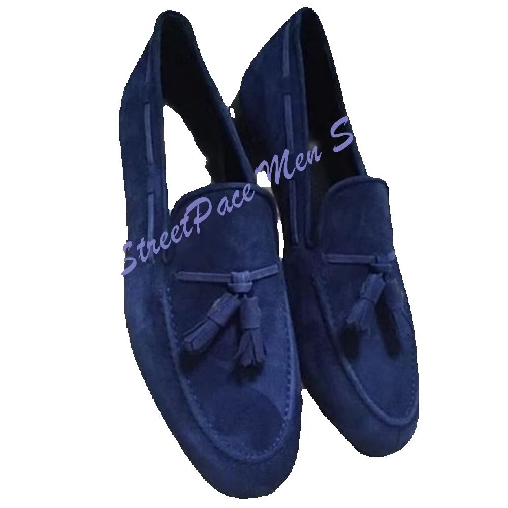Mocassins Casuais de Negócios  - Men'S Shoes Navy Blue avaliação e preço