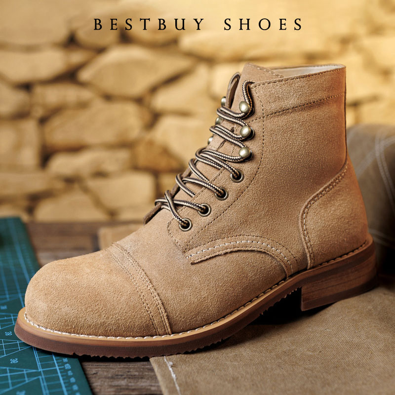 Botas Masculinas Vintage de Co - Men Shoes Red avaliação e preço