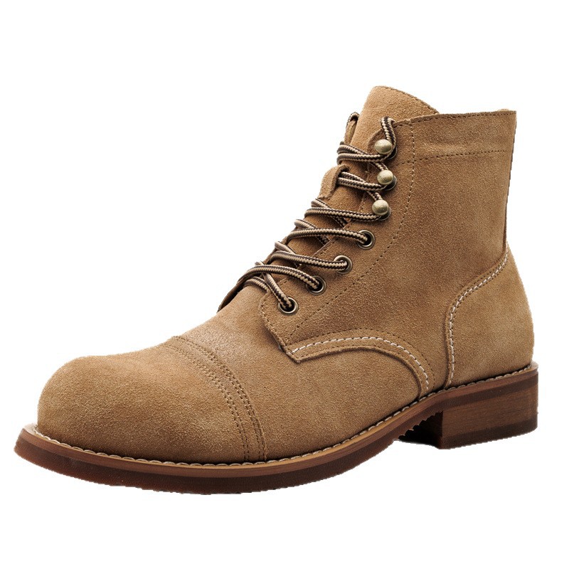 Botas Masculinas Vintage de Co - Men Shoes Red avaliação e preço