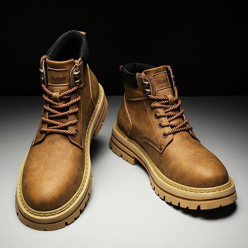 Moda masculina botas primavera - Men'S Shoes For Work avaliação e preço