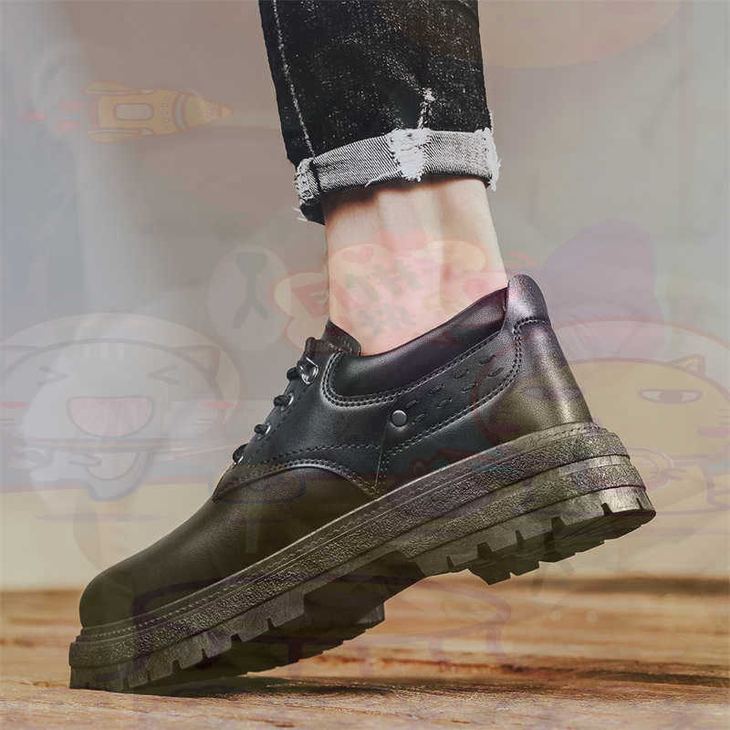 Escuro natural couro moda form - Men Shoes Uk avaliação e preço