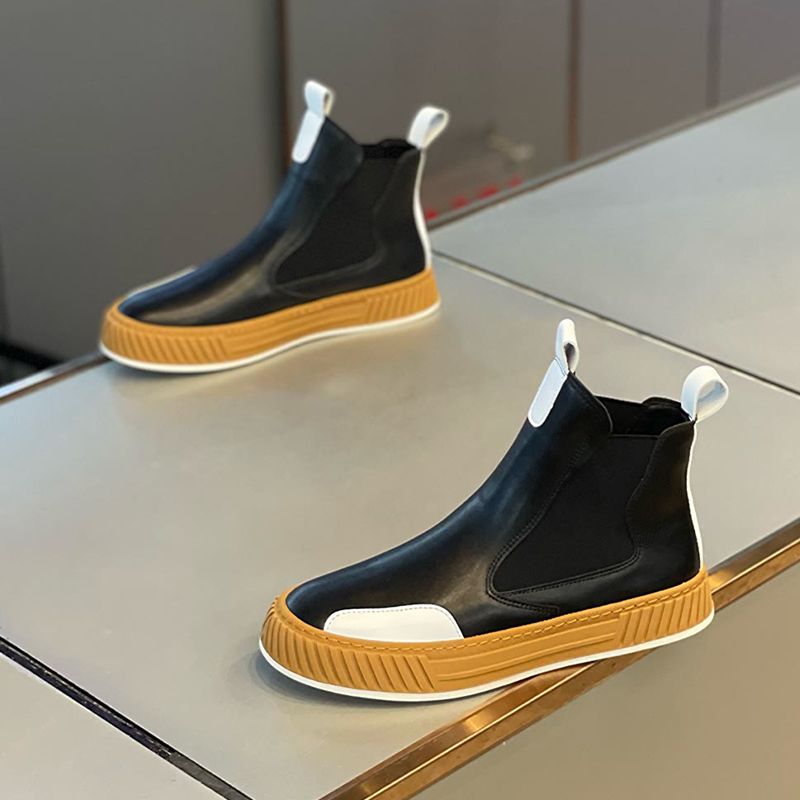 Sapatos de couro de cano alto  - Men'S Shoes Business Casual avaliação e preço