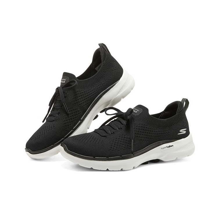 Tênis Skechers Go Walk 6 para  - Men Shoes Black avaliação e preço