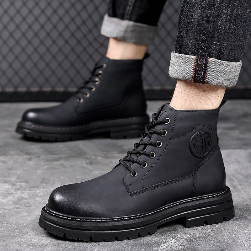 Botas de Trabalho Masculinas A - Men Shoes Yellow avaliação e preço