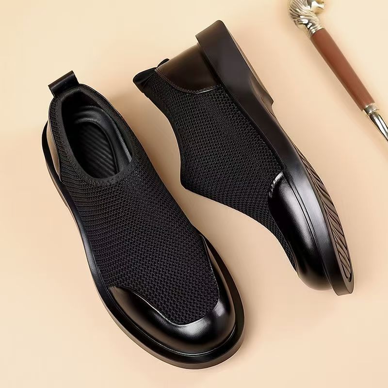 Novos Sapatos de Couro Casuais - Men Shoes Uk avaliação e preço