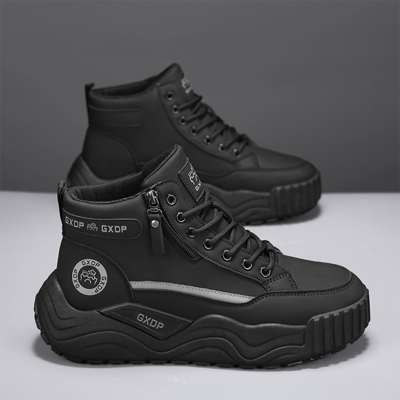 Tênis Masculinos de Cano Alto  - Men'S Shoes With Height Increase avaliação e preço