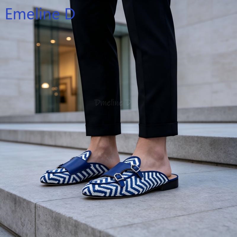 Mules Loafer sem costas em tec - Men Shoes Loafers avaliação e preço