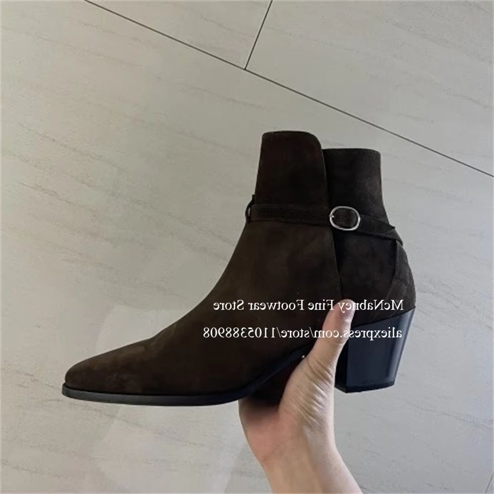 Botas Chelsea Masculinas de Lu - Men'S Shoes Zipper avaliação e preço