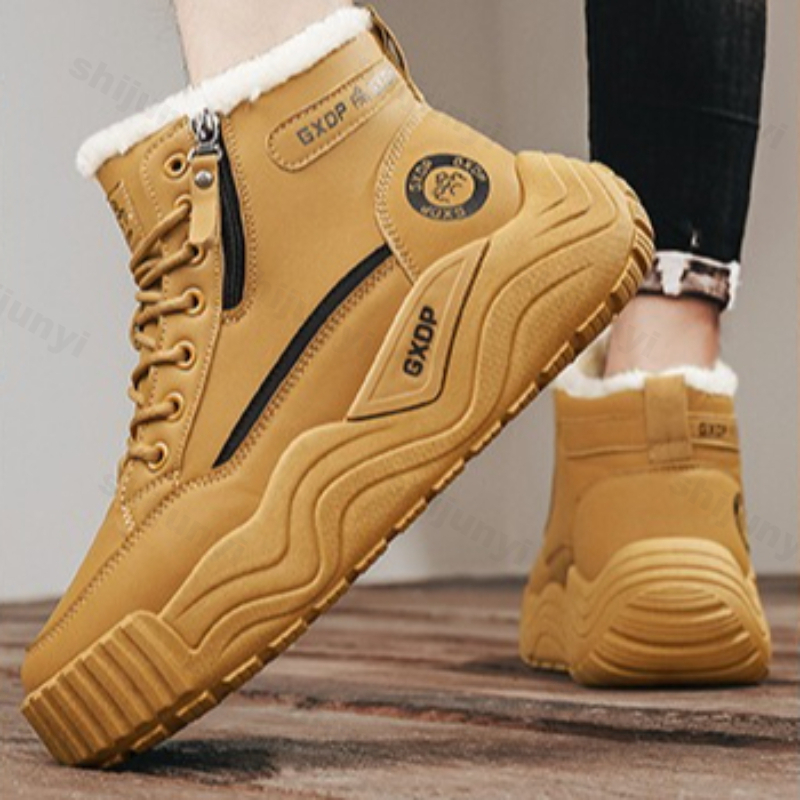 Botas de neve masculinas de ta - Men'S Shoes With Height Increase avaliação e preço