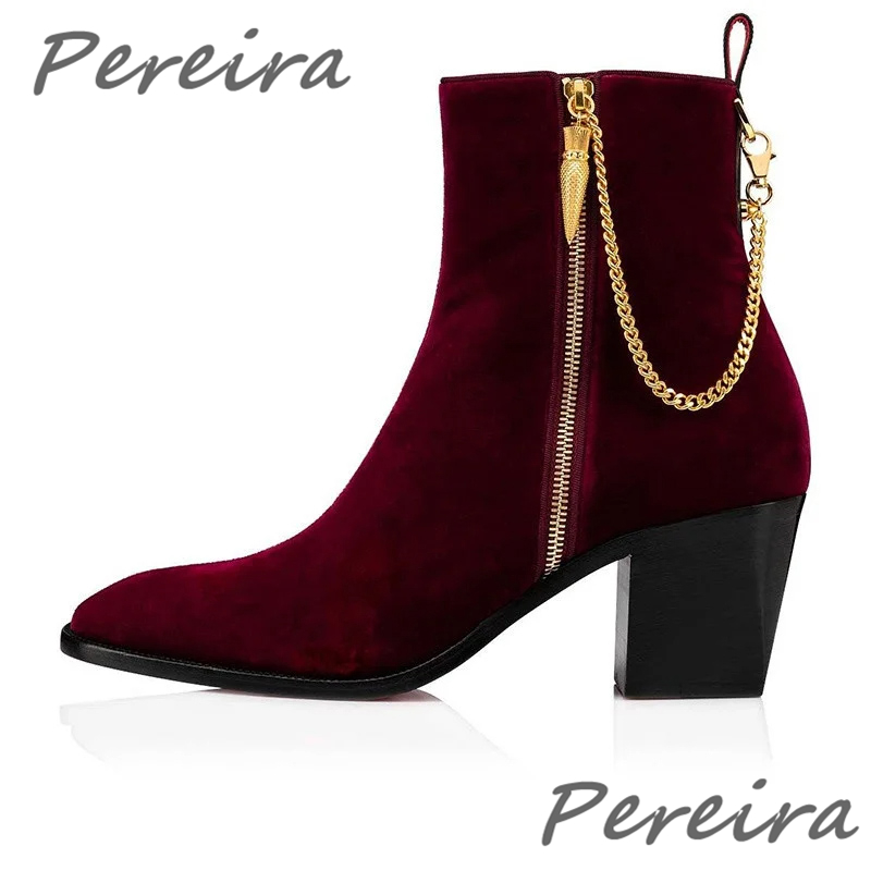 Botas de tornozelo de camurça  - Men Shoes Red avaliação e preço