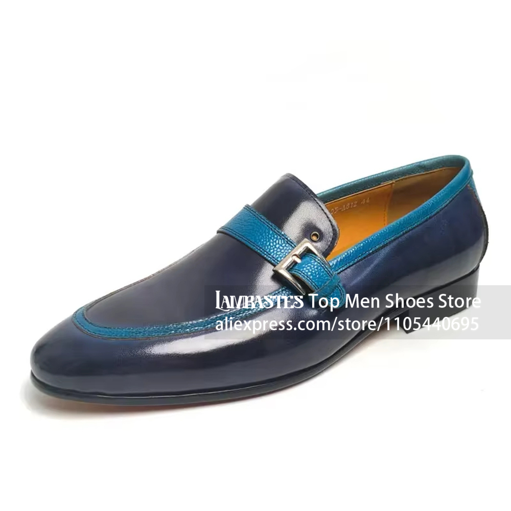 Mocassins Penny Azul Marinho c - Men'S Shoes Navy Blue avaliação e preço