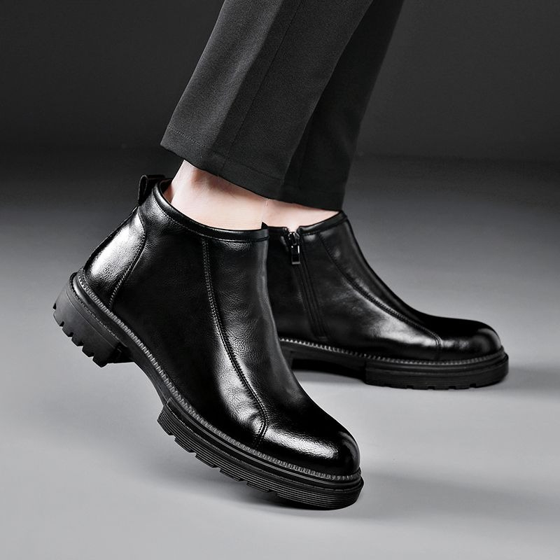 Novas Botas Masculinas de Cour - Men'S Shoes Zipper avaliação e preço