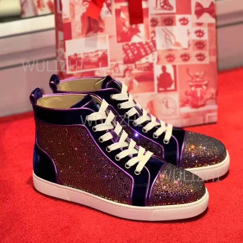 Tênis Masculino Roxo Escuro co - Men Shoes Red avaliação e preço