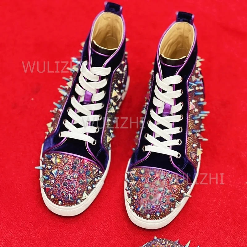 Tênis Masculino Roxo Escuro co - Men Shoes Red avaliação e preço