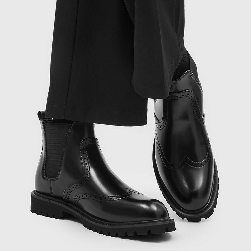 Botas Chelsea Masculinas de Co - Men'S Shoes Brogues avaliação e preço