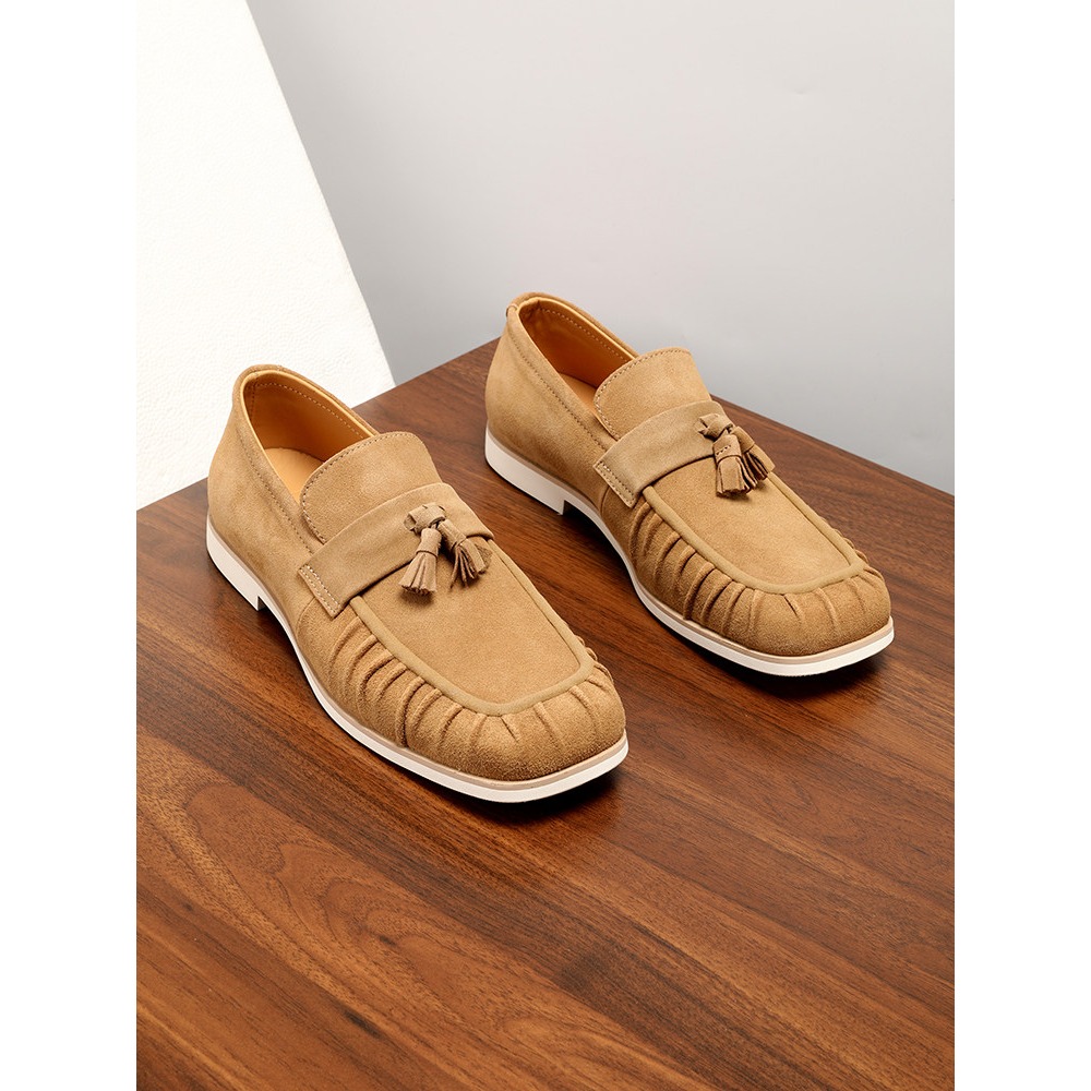 Mocassins de Couro Genuíno com - Men'S Shoes Drivers avaliação e preço